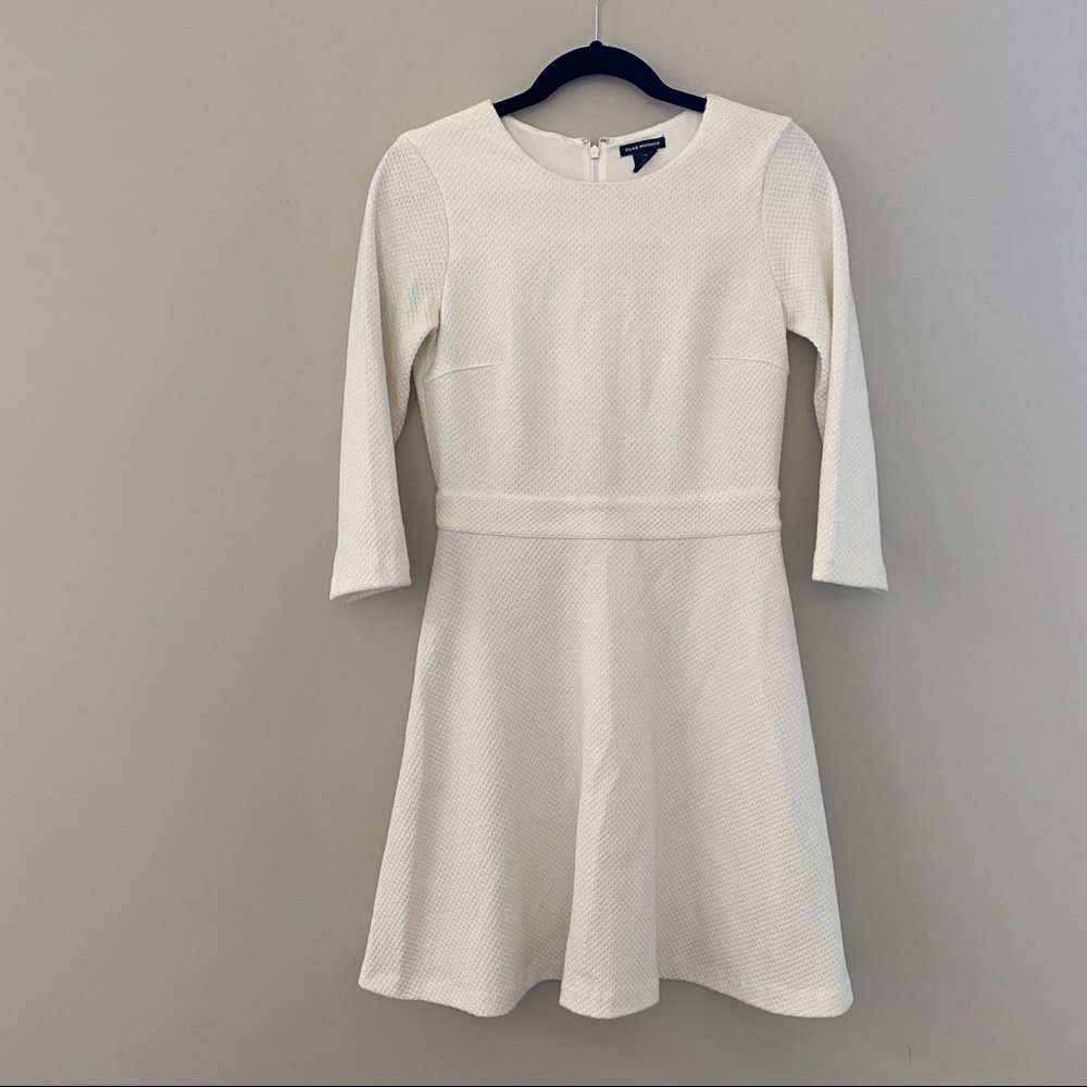 Club Monaco White Mini Dress - Size 4